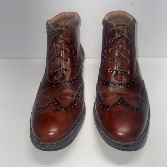 Cole Haan William Wingtip Men\'s Chukka Boots size 10 Brown Leather C20286 main image 6